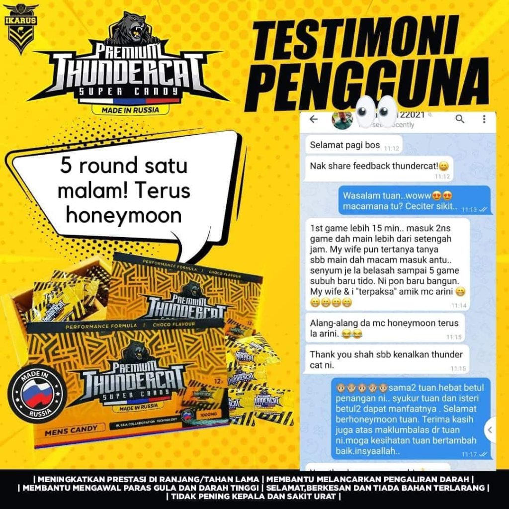 TESTIMONI THUNDER CAT SUPER CANDY
