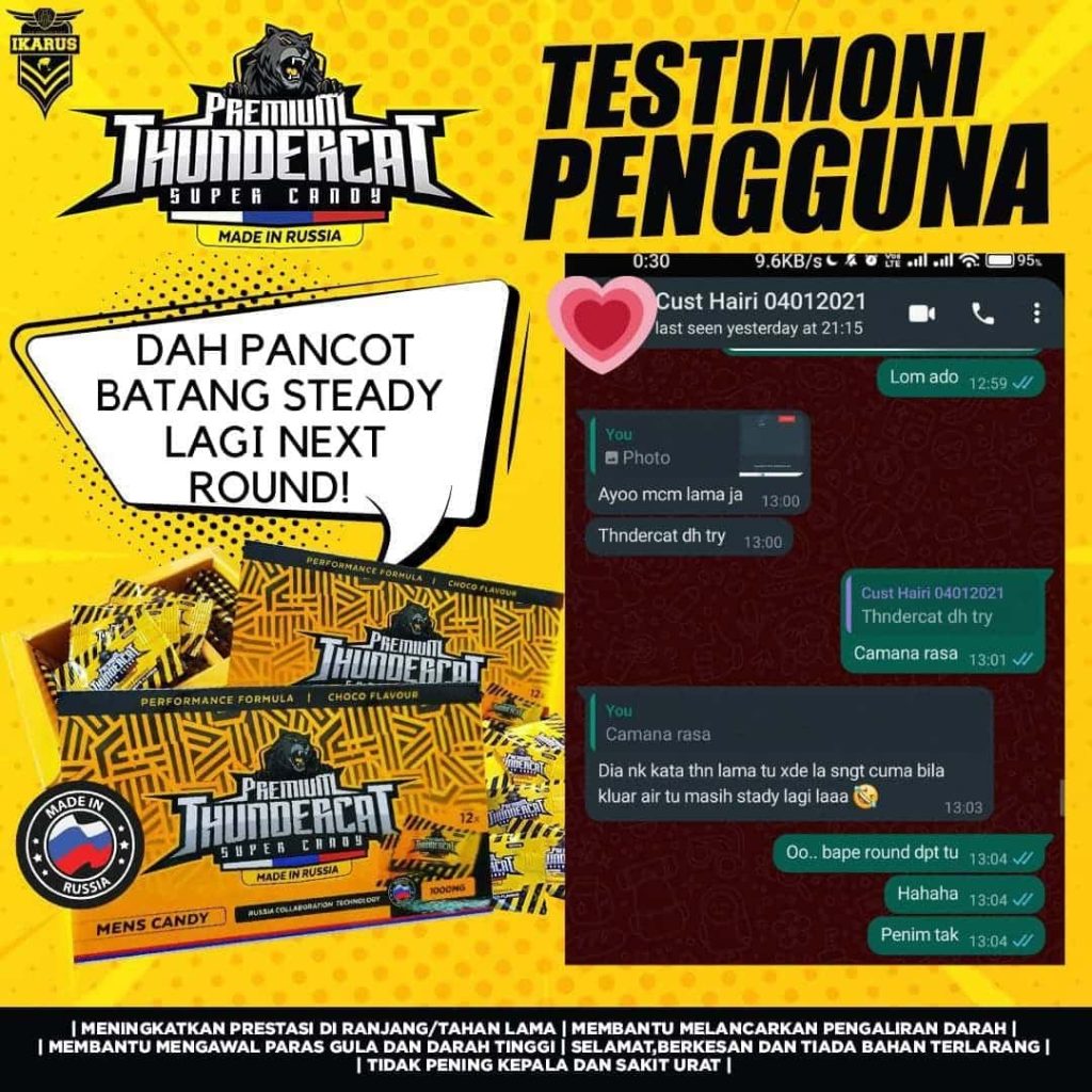 TESTIMONI THUNDERCAT SUPER CANDY
