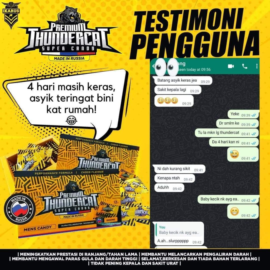 TESTIMONI THUNDER CAT SUPER CANDY