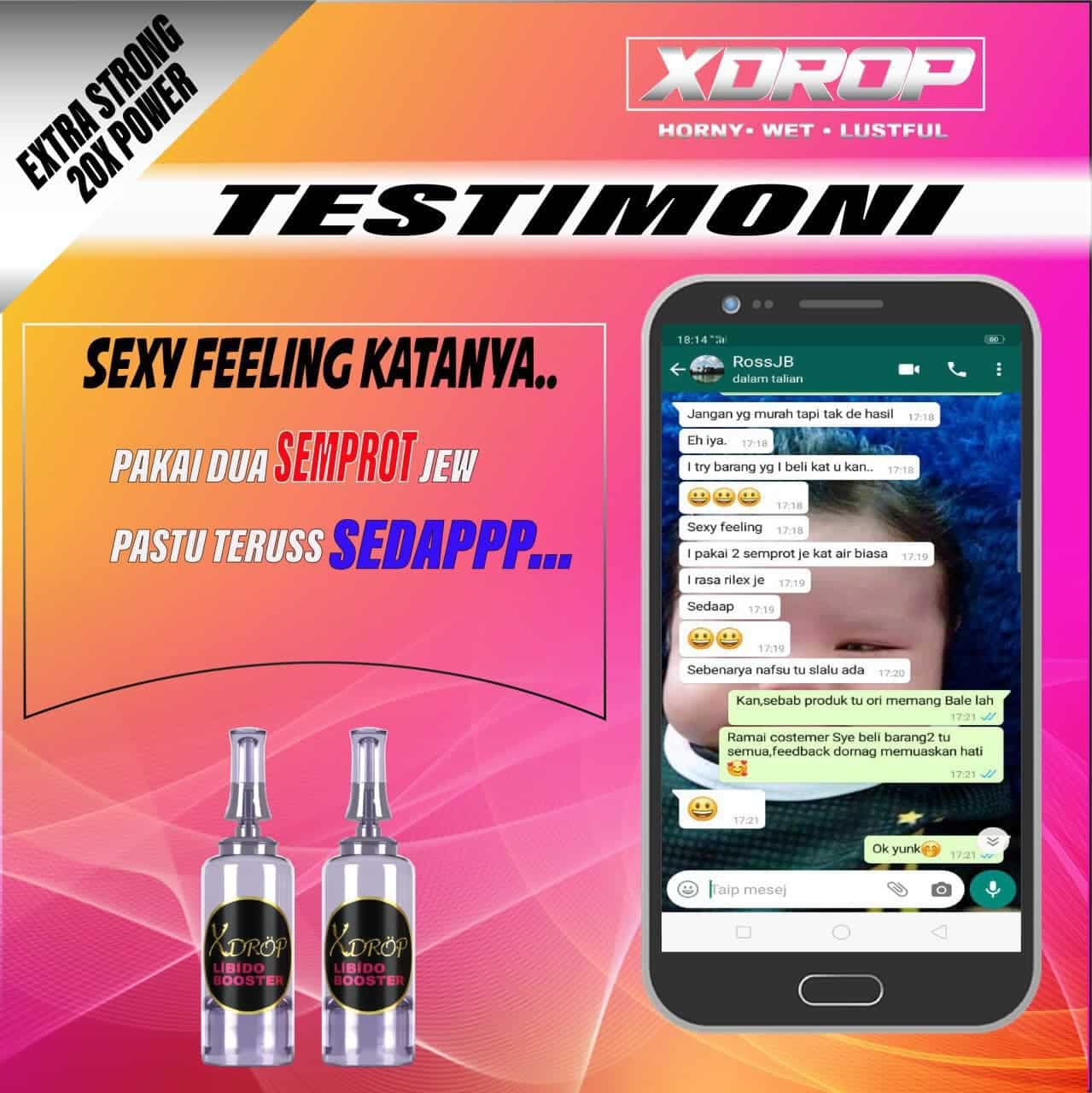TESTIMONI XDROP LIBIDO BOOSTER