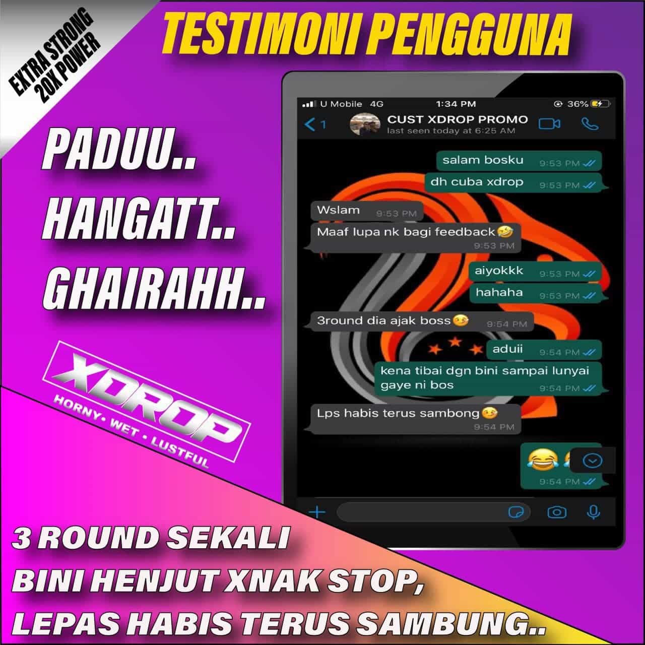 TESTIMONI XDROP LIBIDO BOOSTER