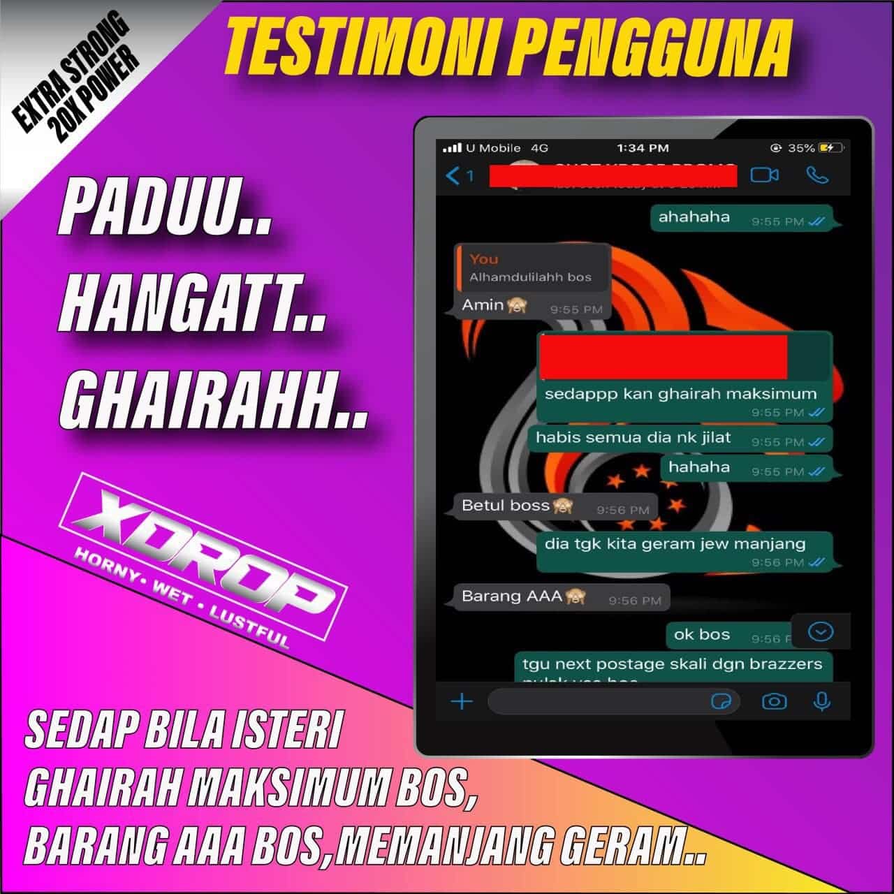 TESTIMONI XDROP LIBIDO BOOSTER