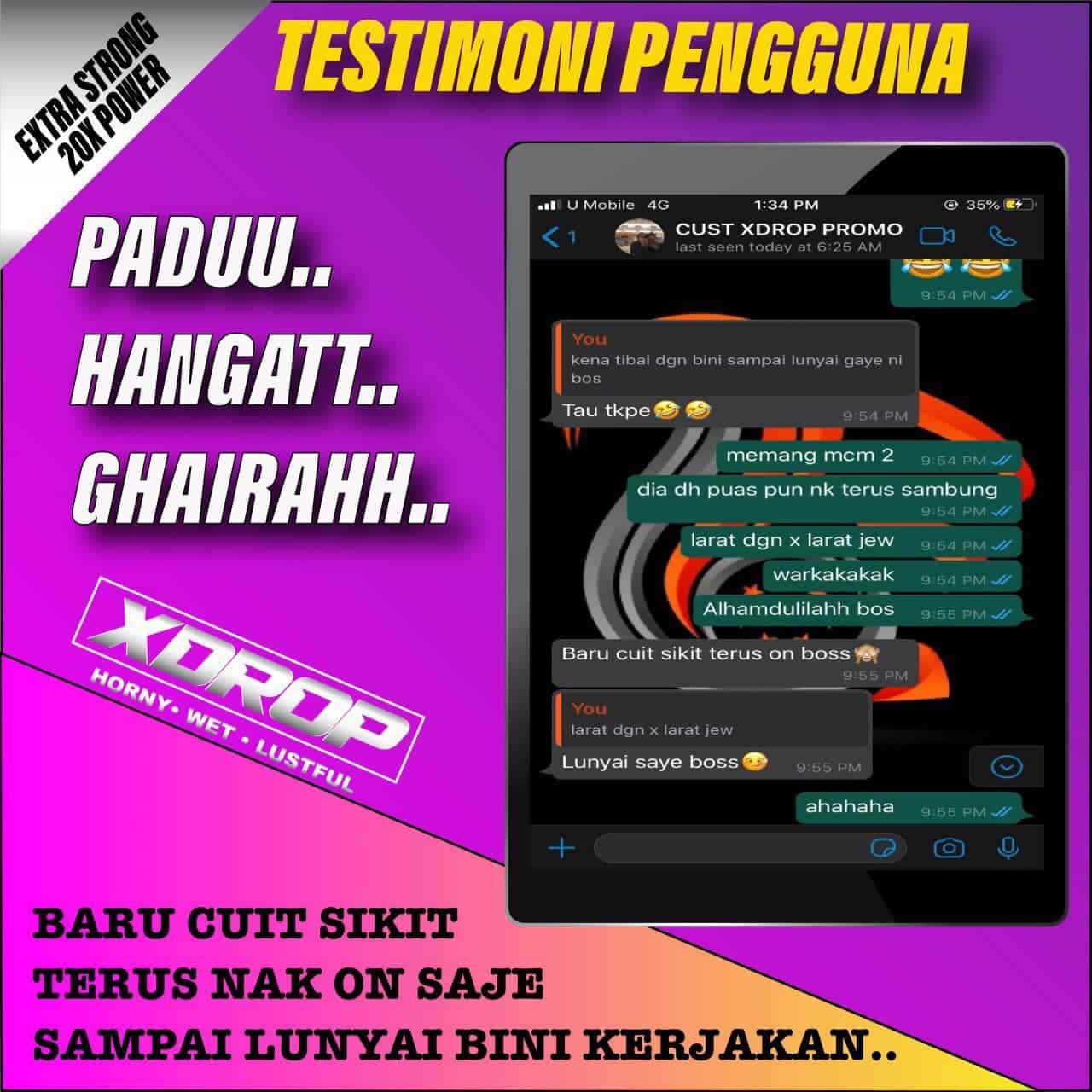 TESTIMONI XDROP LIBIDO BOOSTER