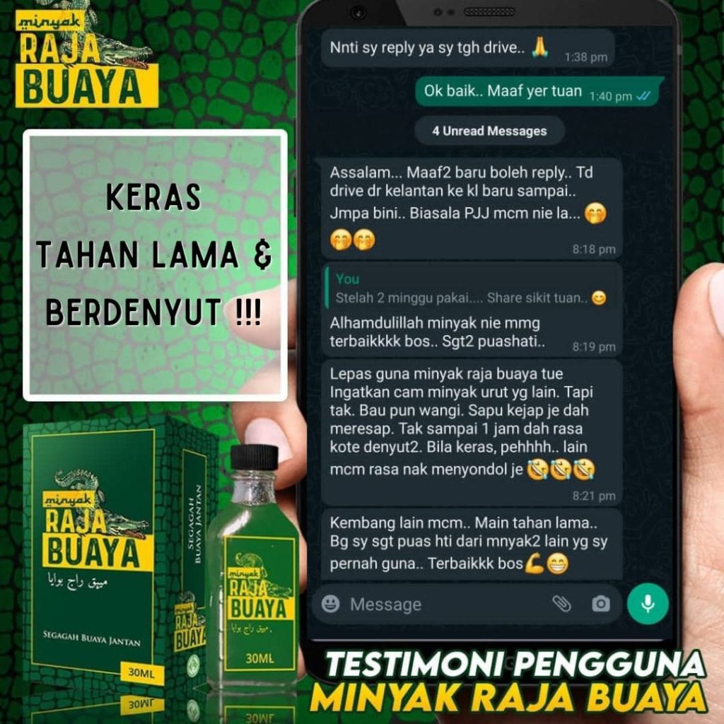 MINYAK RAJA BUAYA