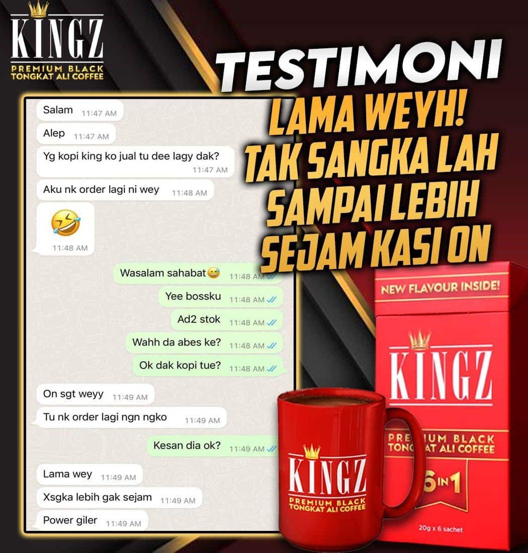 TESTIMONI KOPI KINGZ