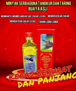 MINYAK TANGKUR BUAYA TARING