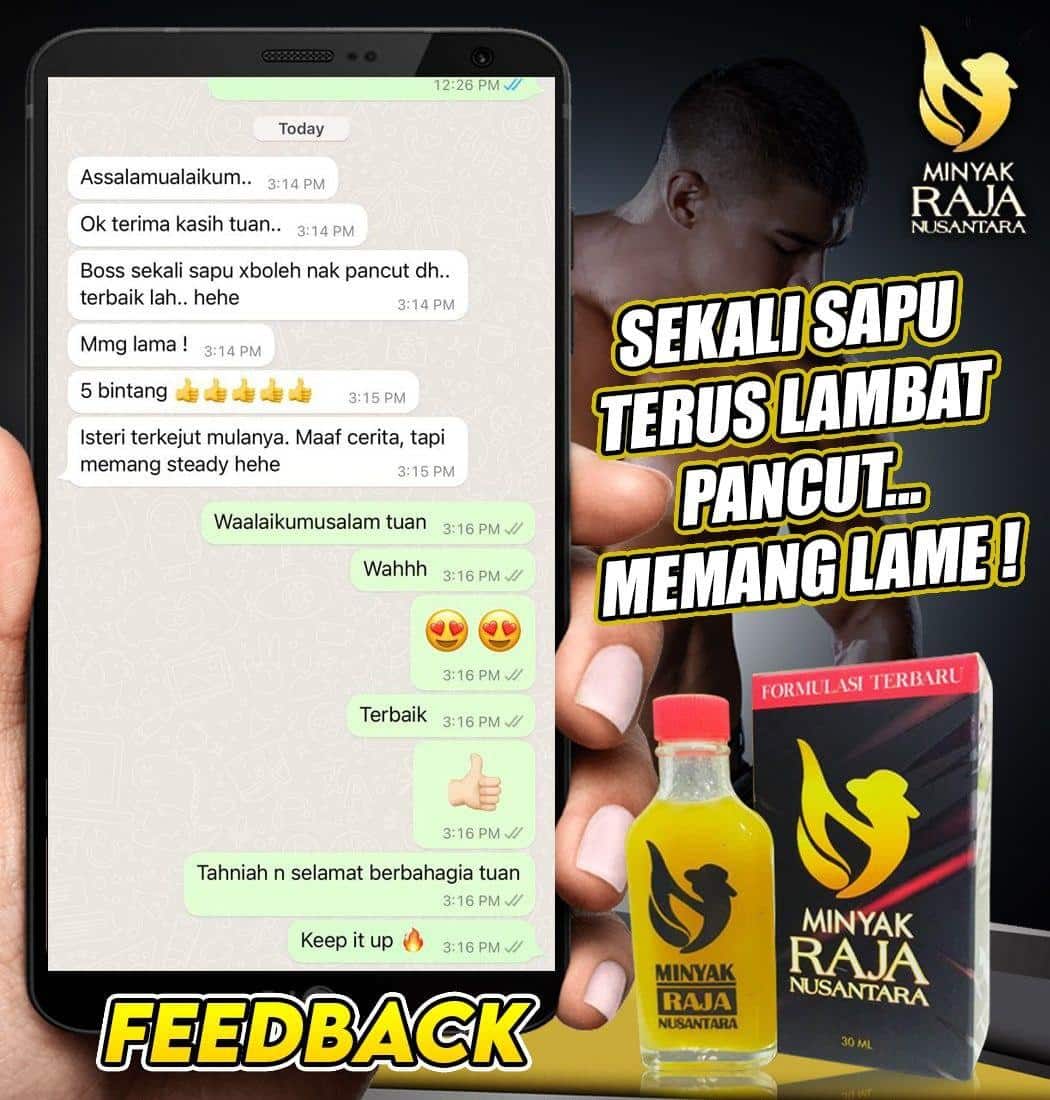 TESTIMONI MINYAK RAJA NUSANTARA
