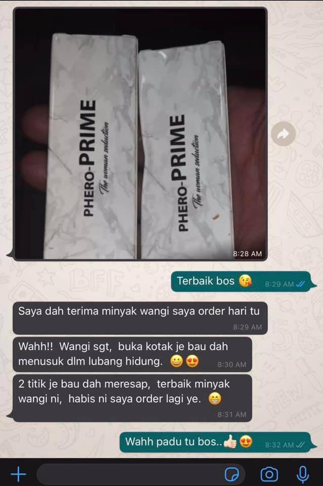 PHERO PRIME 17 TESTIMONI PHERO PRIME