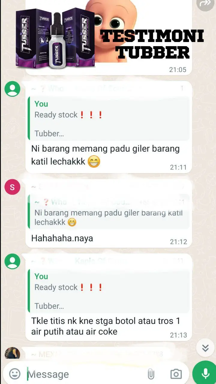 TUBBER DROP 19 TESTIMONI TUBBER DROP 1 TUBBER DROP