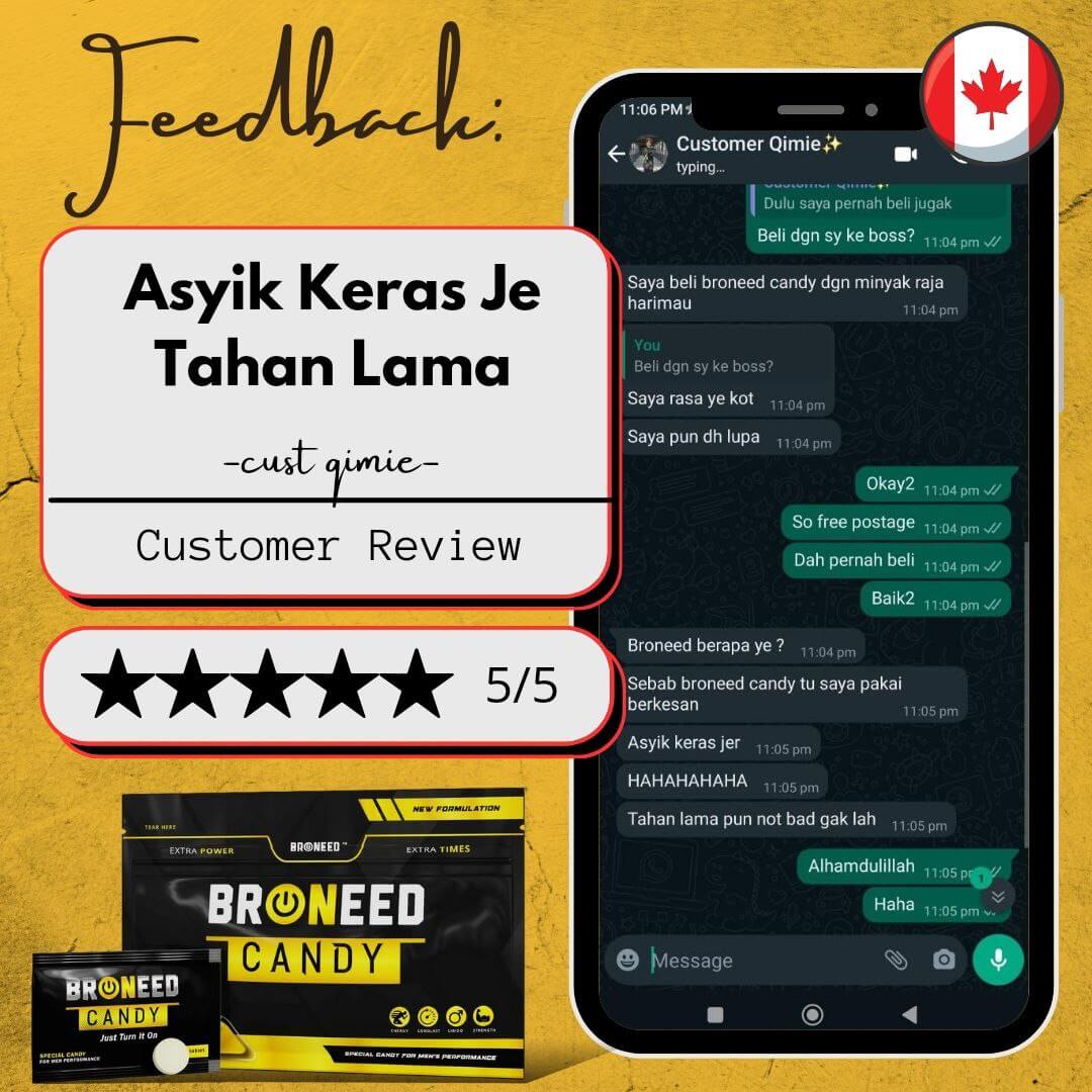 TESTIMONI BRONEED CANDY