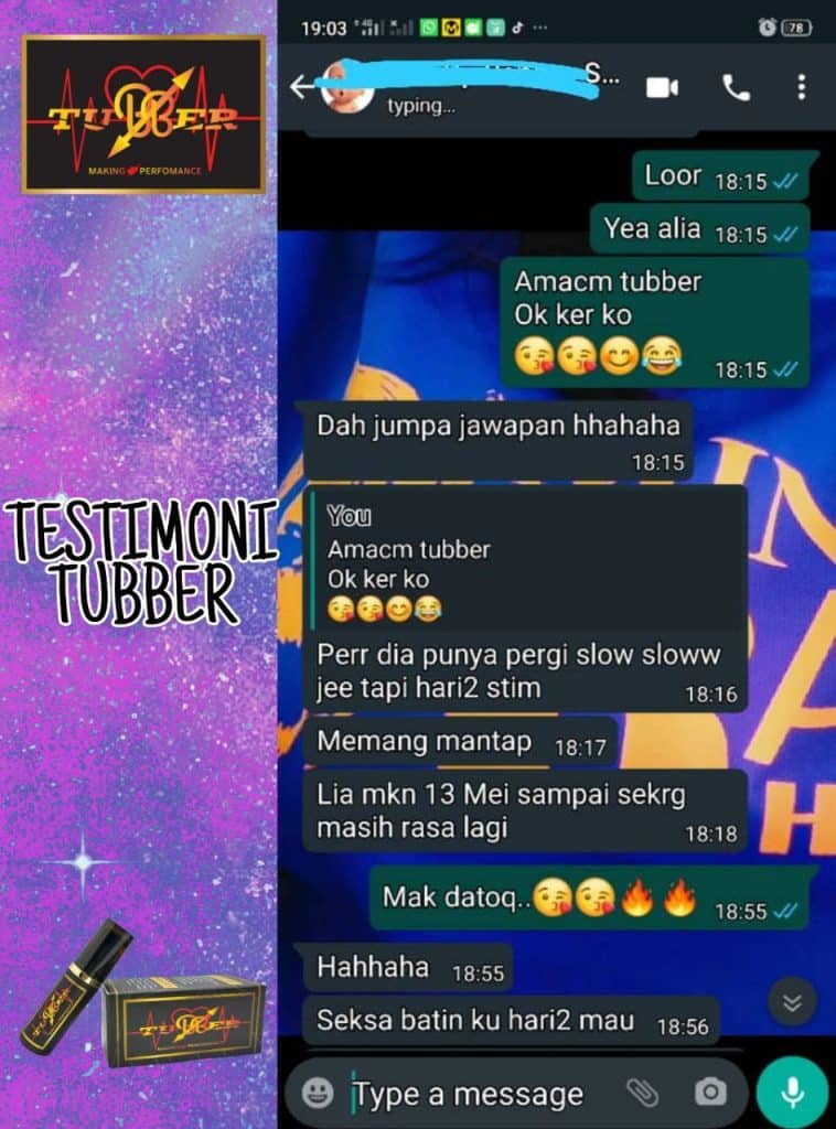 TUBBER DROP 29 CECAIR PERANGSANG WANITA