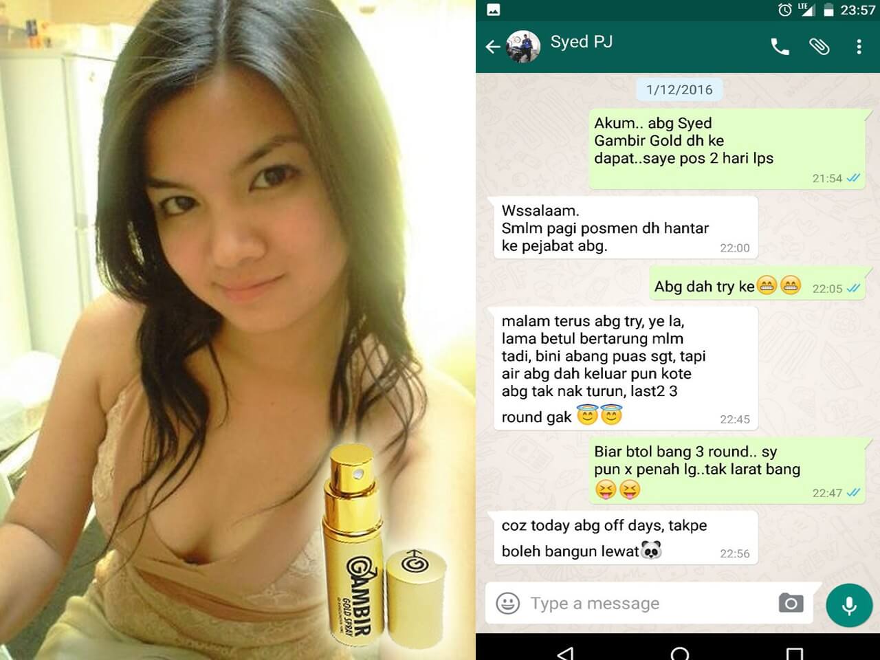 GAMBIR GOLD SPRAY