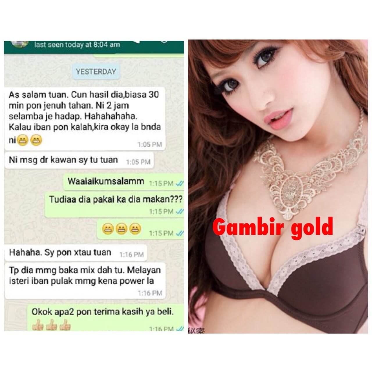 GAMBIR GOLD SPRAY