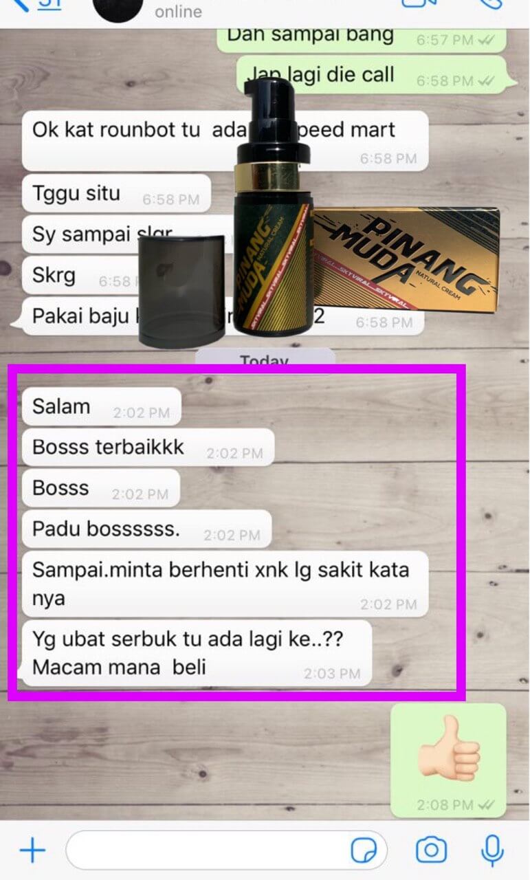 TESTIMONI PINANG MUDA