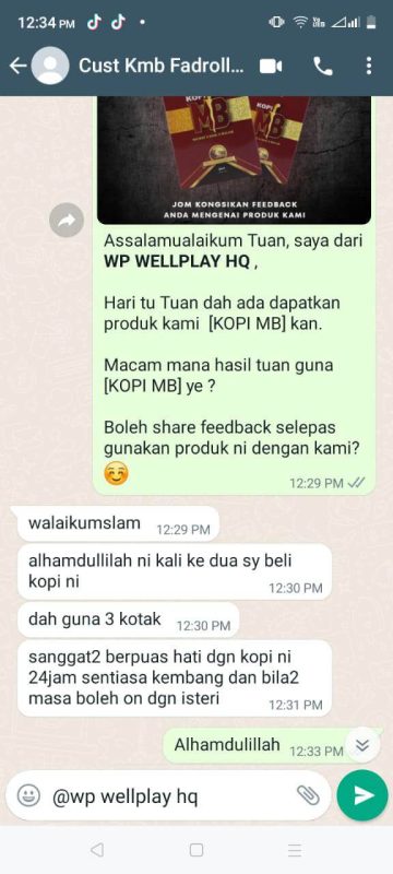 TESTIMONI KOPI MB