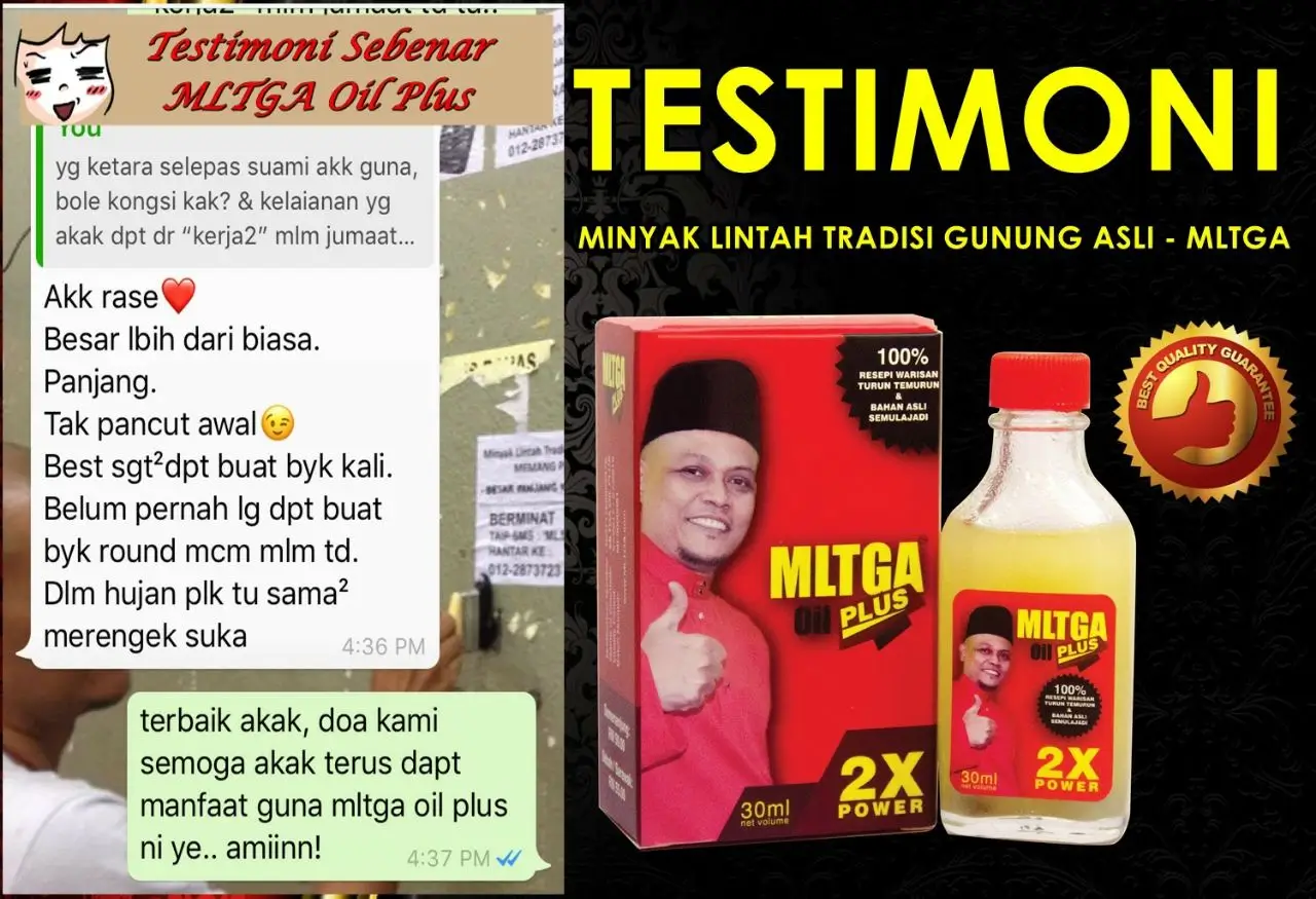 MINYAK LINTAH TRADISI GUNUNG ASLI