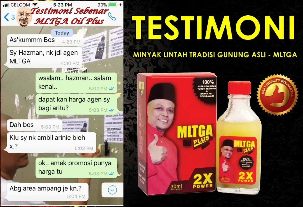 MINYAK LINTAH TRADISI GUNUNG ASLI