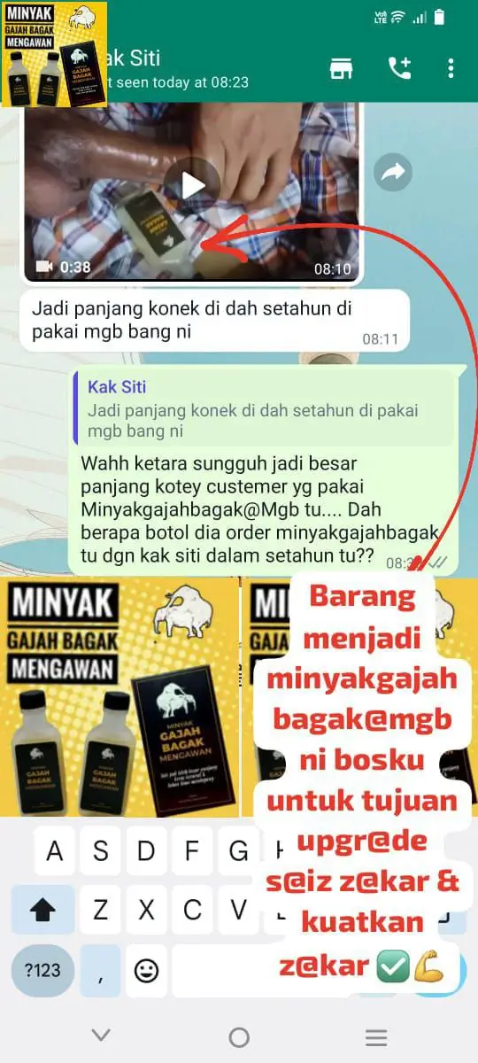 MINYAK GAJAH BAGAK MENGAWAN