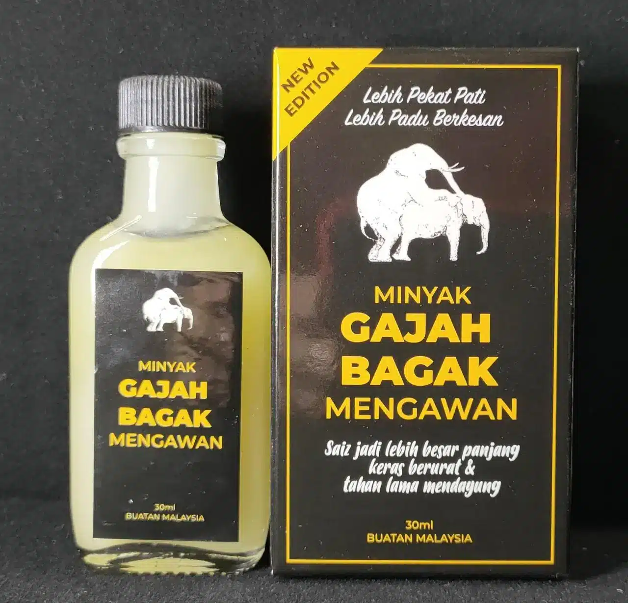 MINYAK GAJAH BAGAK MENGAWAN