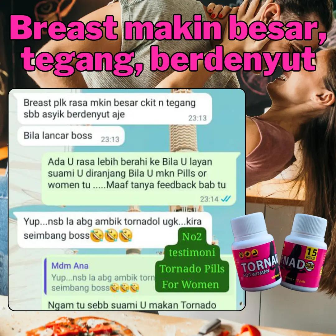 TORNADO PILLS FOR WOMEN